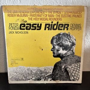 Peter Fonda Dennis Hopper Easy Rider Soundtrack 1969 Vinyl LP Dunhill DSX 50063